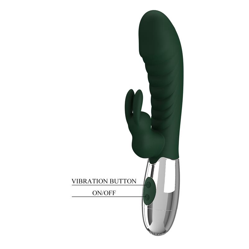 Naughty Bunny Vibrador 30 Funciones Verde - Imagen 8