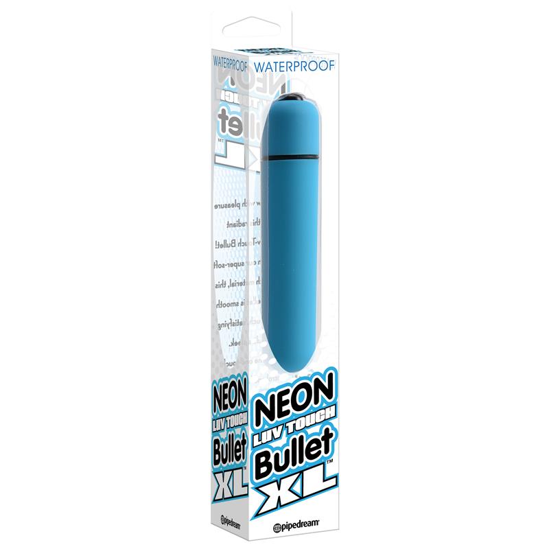 Neon Bala Vibradora XL Luv Touch Azul - Imagen 2