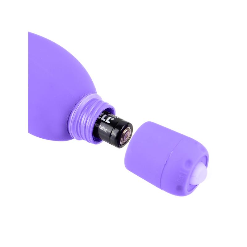 Neon Mini Vibrador Luv Bunny Púrpura - Imagen 4