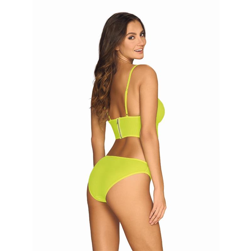 Neonia Set de 2 Piezas con Cremallera Amarillo Neón - Imagen 2