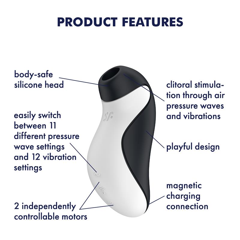 Orca Succionador de Clítoris Double Air Pulse - Imagen 6