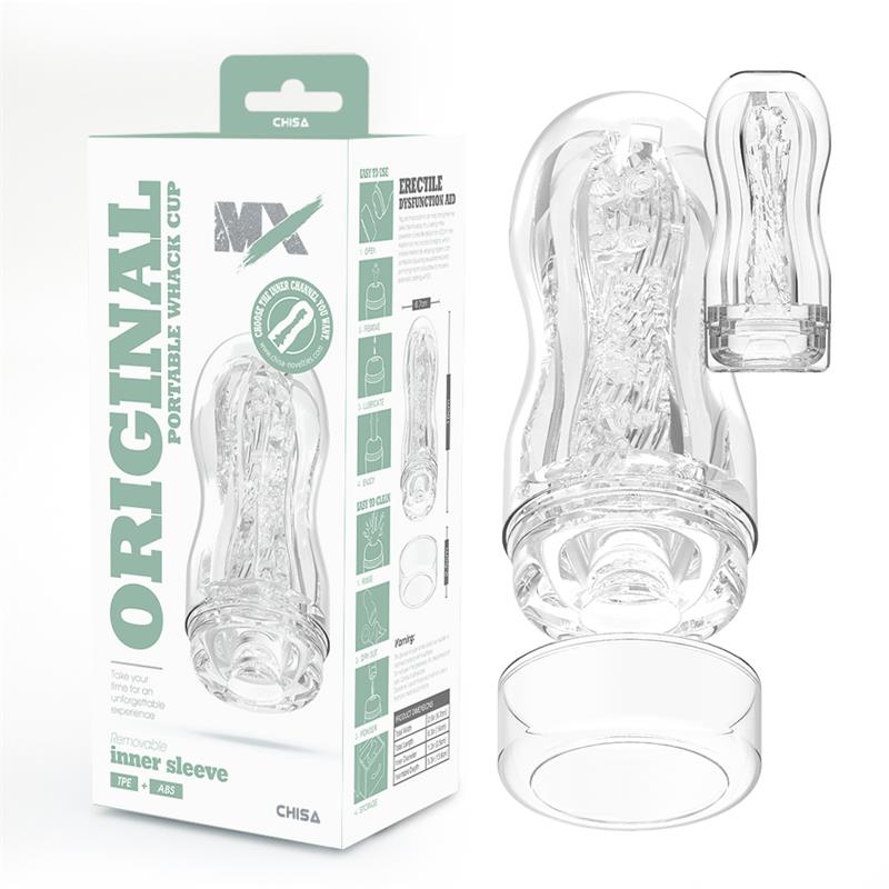 Original Portable Whack Cup Masturbador Masculino - Imagen 6