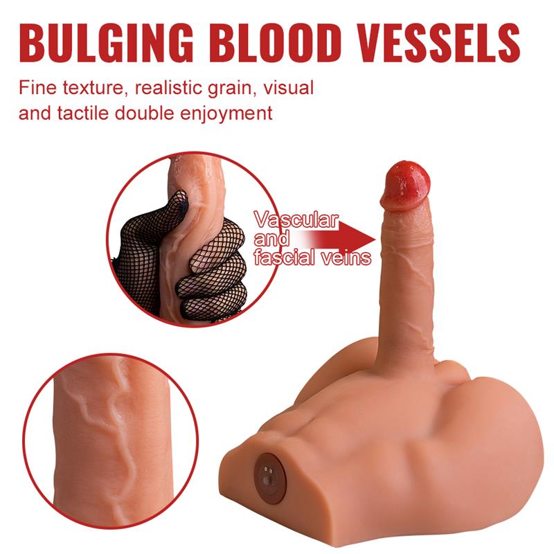 Peel Masturbador con Dildo y Ano, Vibración y Thrusting 2.7 kg - Imagen 7