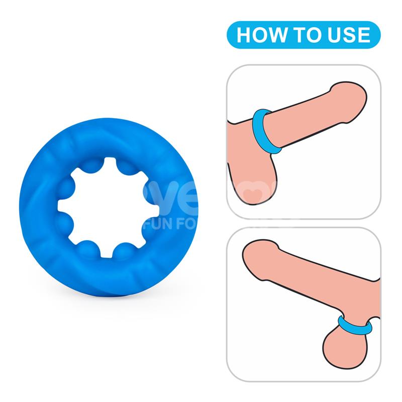 Pinnacle Pro Ridge Bump Stretcher Anillo para el Pene - Imagen 8