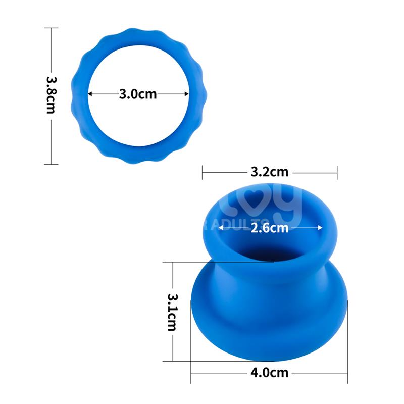 Pinnacle Pro Twin Flex Stretcher Anillo Doble para el Pene - Imagen 11