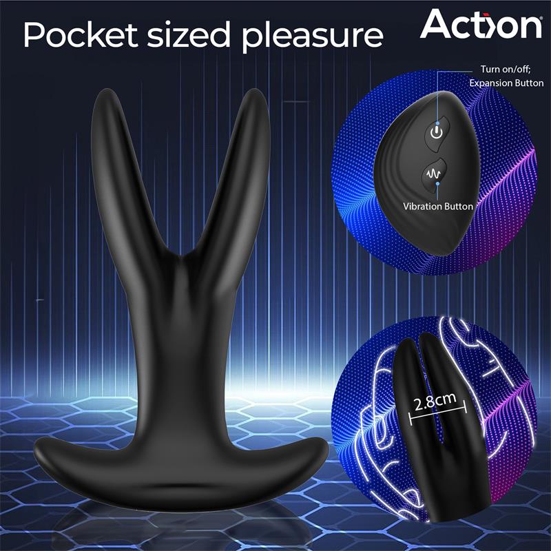 Pinsy Plug Anal Expandible con Control Remoto - Imagen 10