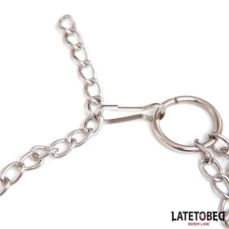 Pinzas Pezones con Anillo para Pene Talla Única - Imagen 3