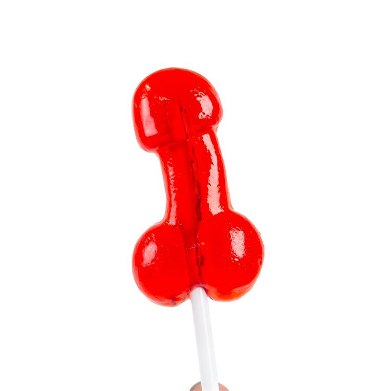 Piruleta de Pene Sabor Daiquiri de Fresa con Alcohol - Imagen 2