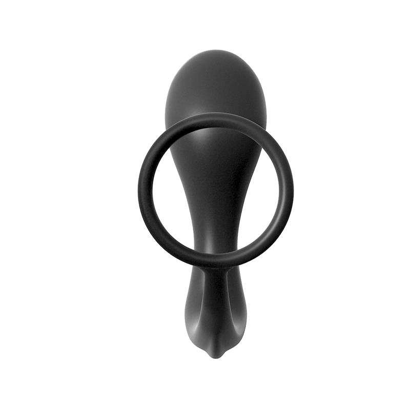 Plug Anal Ass-Gasm Advanced Plug Negro - Imagen 3
