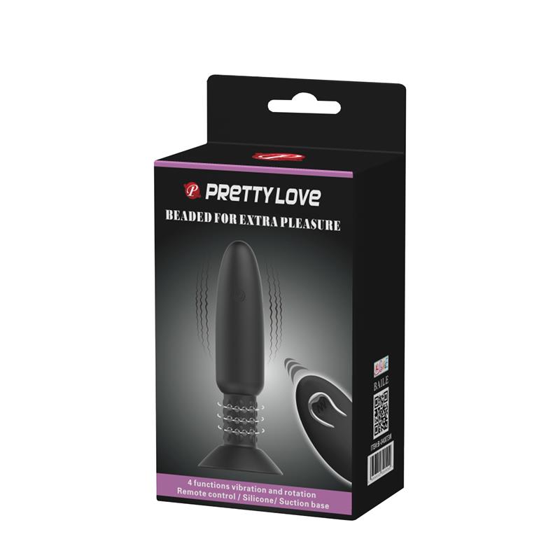 Plug Anal con Vibración y Rotación con Control Remoto USB - Imagen 9