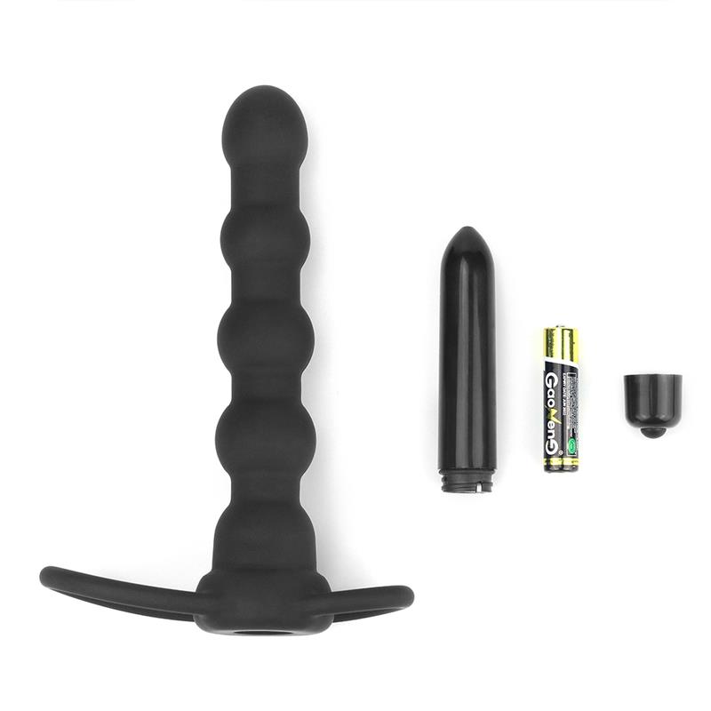Plug Anal Double Prober con Vibración Negro - Imagen 5
