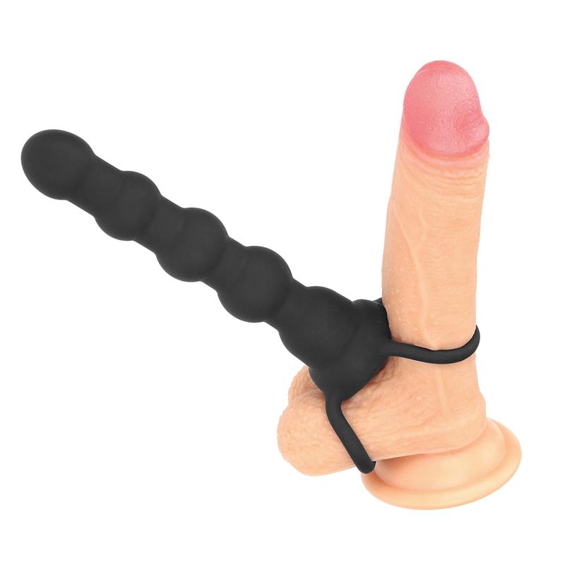 Plug Anal Double Prober con Vibración Negro - Imagen 7