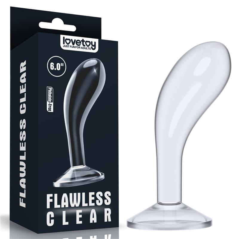 Plug Anal Flawless Clear 6 Transparente - Imagen 2