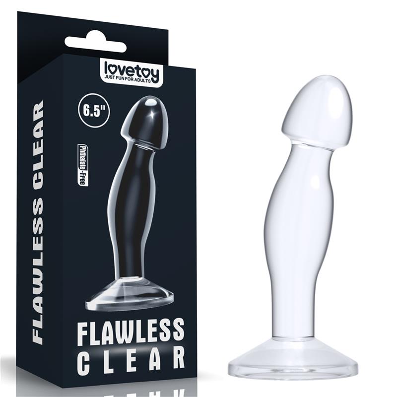 Plug Anal Flawless Clear 6.5 Transparente - Imagen 2
