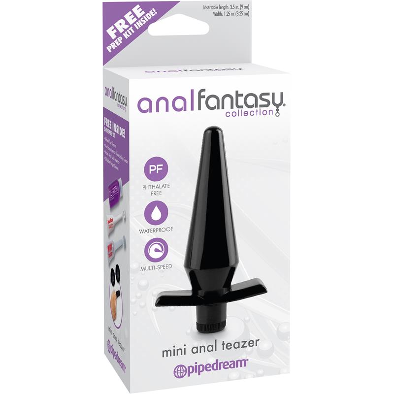 Plug Anal Mini Anal Teazer Negro - Imagen 3