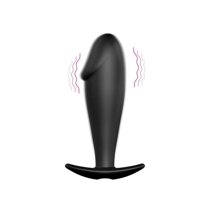Plug Anal Negro con Mando - Imagen 5