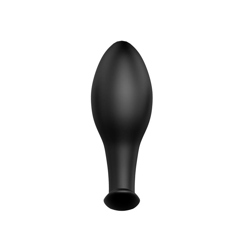 Plug Anal Negro Forma Ancla con Control Remoto - Imagen 2