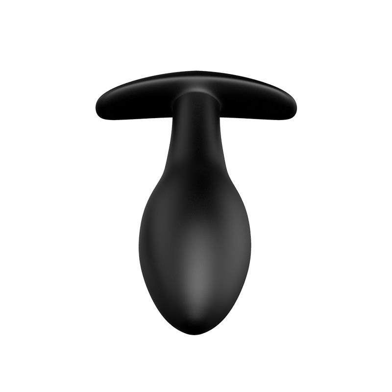 Plug Anal Negro Forma Ancla con Control Remoto - Imagen 4