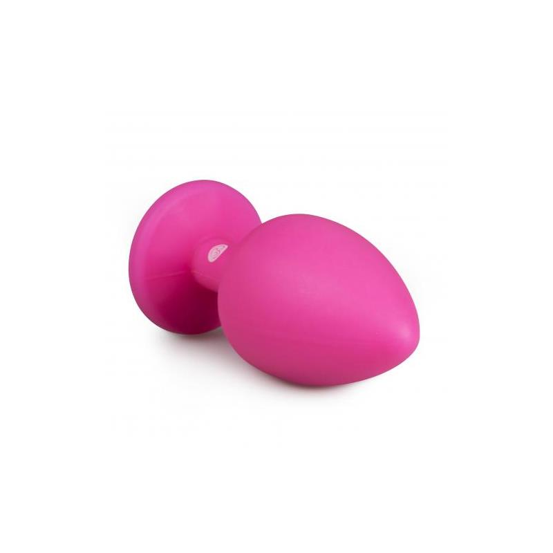 Plug con Diamante Grande - Rosa - Imagen 3