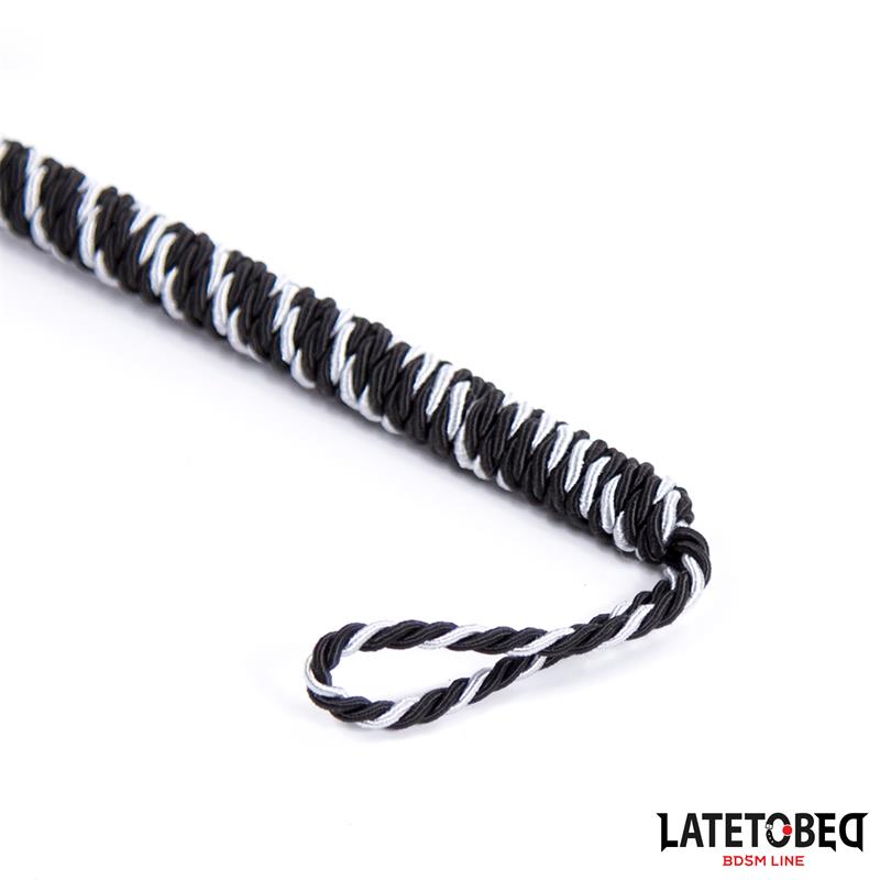 Plumero con Lazo Gris y Negro 25cm - Imagen 2