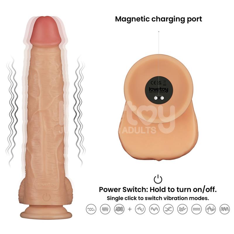 Power Basics Dildo con Vibración 11 - Imagen 13