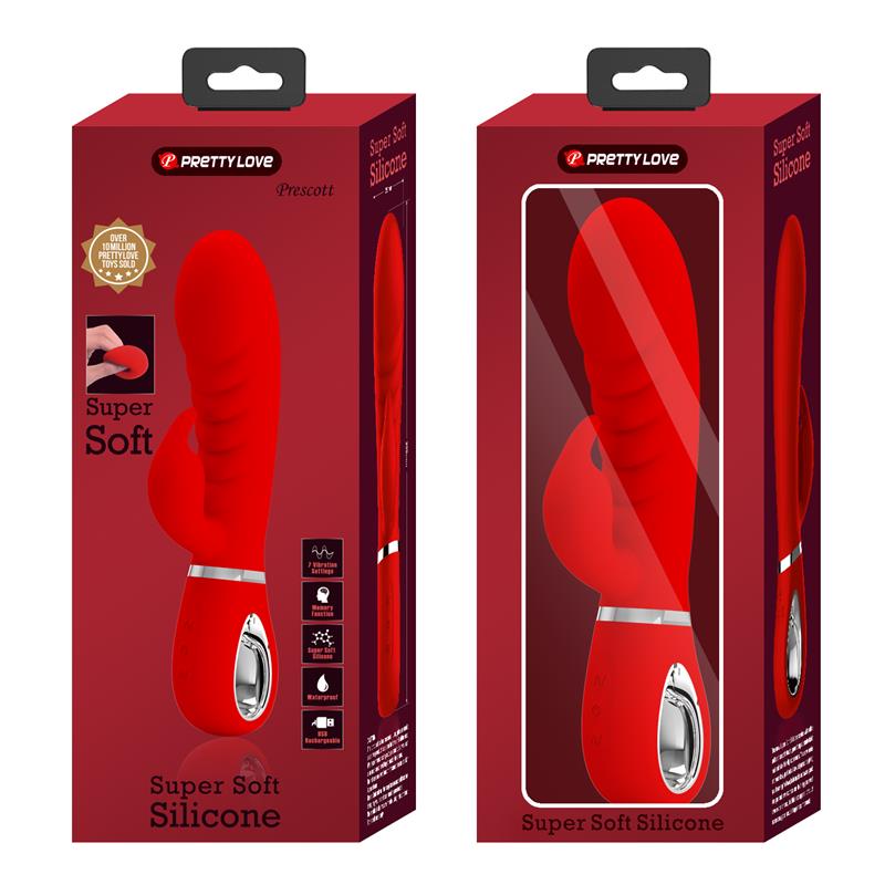 Prescott Vibrador Punto G Rojo - Imagen 9