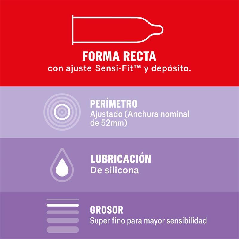 Preservativos Sensitivo Super Fino 12ud - Imagen 3