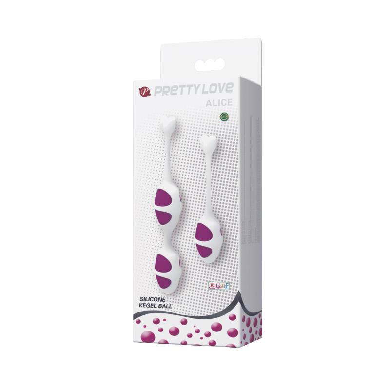 DISC*Pretty Love Bolas Ovaladas Kegel Púrpura cl50 - Imagen 4