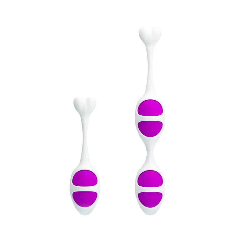 DISC*Pretty Love Bolas Ovaladas Kegel Púrpura cl50