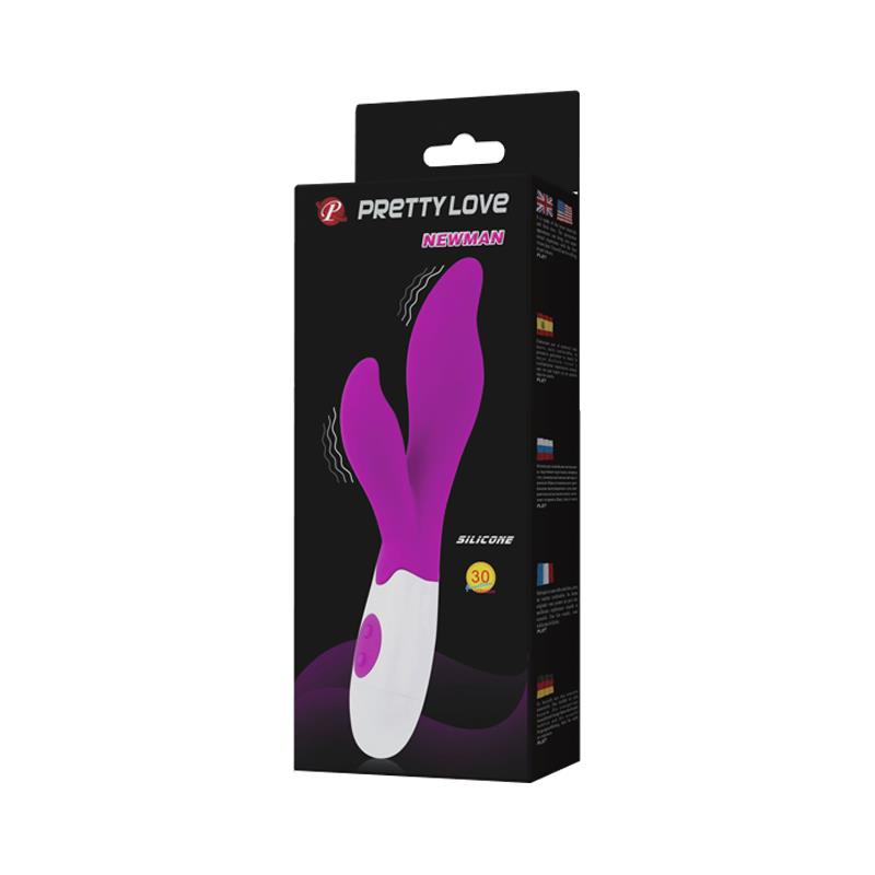 Pretty Love Vibrador Newman Color Púrpura - Imagen 9