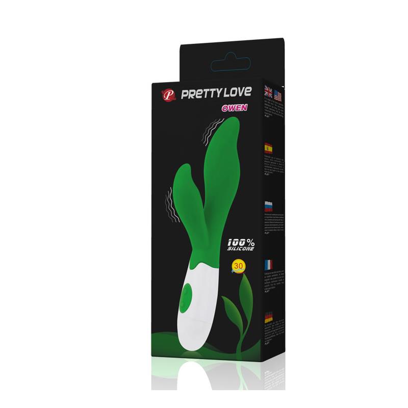 Pretty Love Vibrador Owen Color Verde - Imagen 7