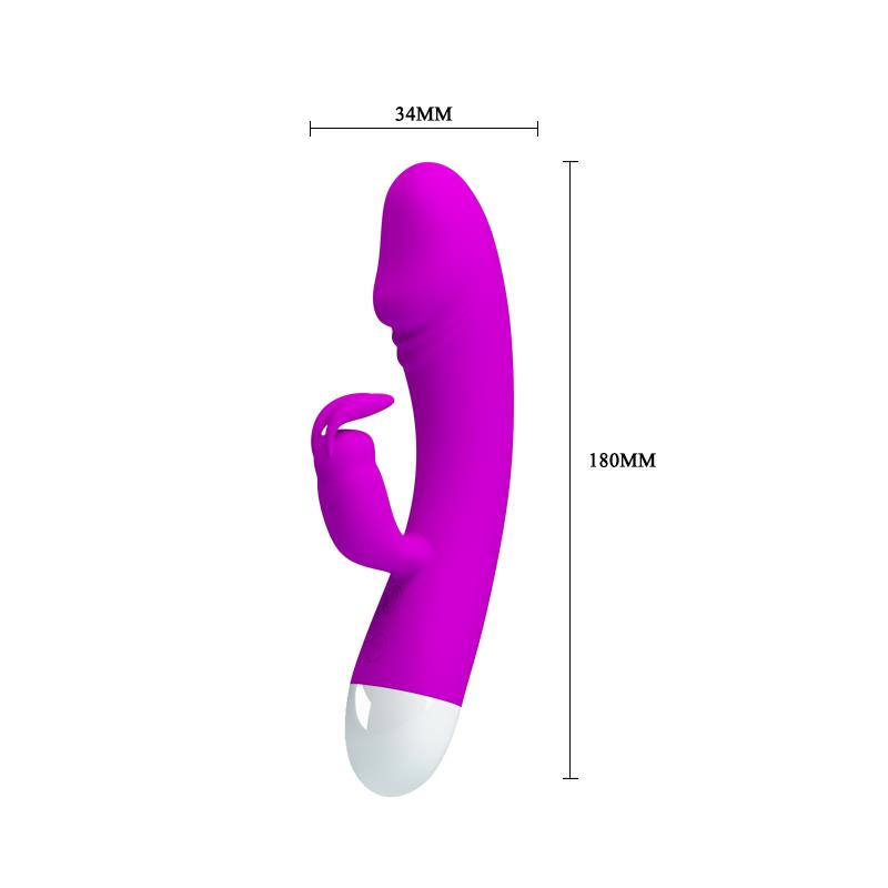 Pretty Love Vibrador Will Color Púrpura - Imagen 5