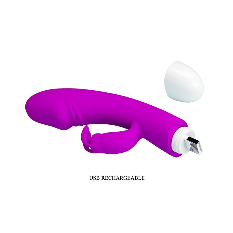 Pretty Love Vibrador Will Color Púrpura - Imagen 7