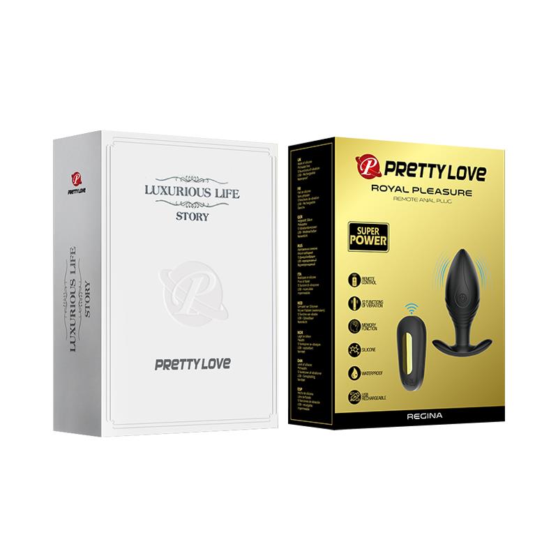 Regina Royal Plug Anal con Control Remoto USB - Imagen 11