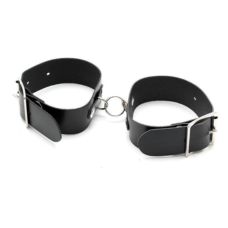Esposas de Cuero Ajustables - Imagen 2