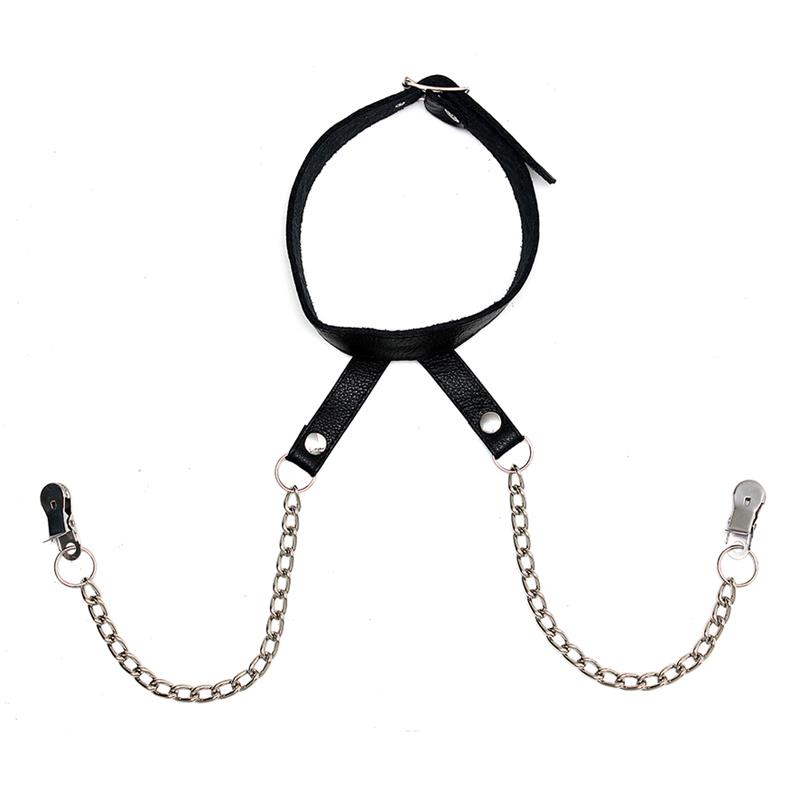 Pinzas para Pezones con Cadena y Collar - Imagen 2