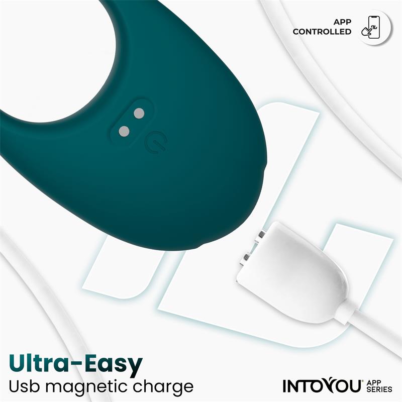 Ringo Anillo Vibrador con APP Unibody Verde - Imagen 8