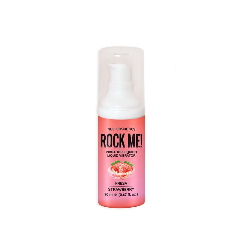 Rock Me! Vibrador Líquido Fresa 20 ml - Imagen 2
