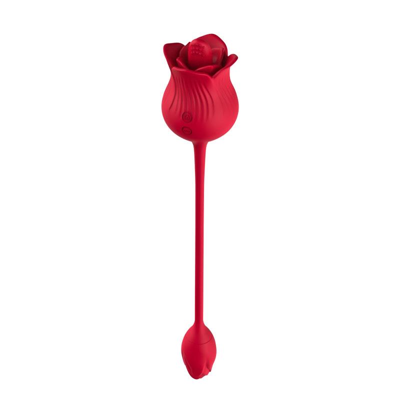 Rosa con Licking y Huevo Vibrador USB - Imagen 4