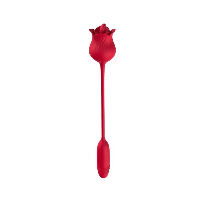 Rosa Vibradora con Licking y Thrusting USB - Imagen 5