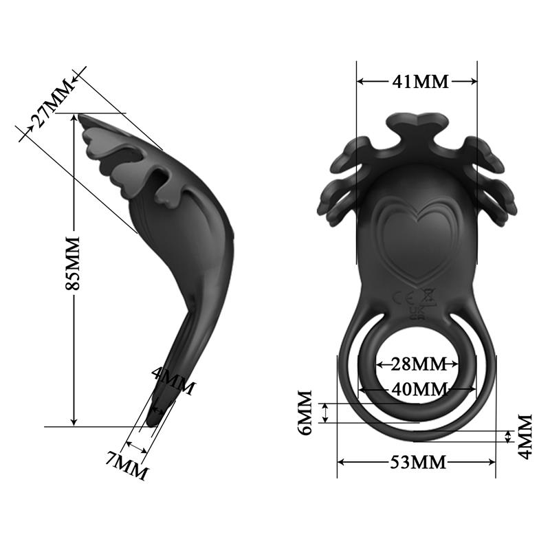 Ruben Anillo para el Pene con Vibración USB - Imagen 9