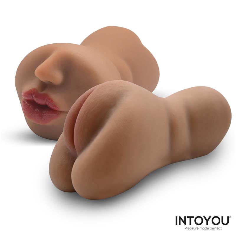 Sela Vagina y Boca Super Realista 635 gr - Imagen 2