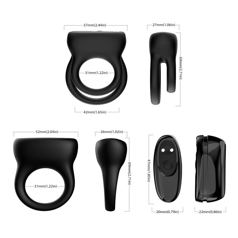 Set 2 Anillos para el Pene - Imagen 7