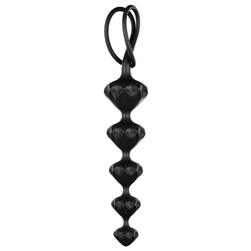 Set 2 Cadenas Anales Color Negro - Imagen 2