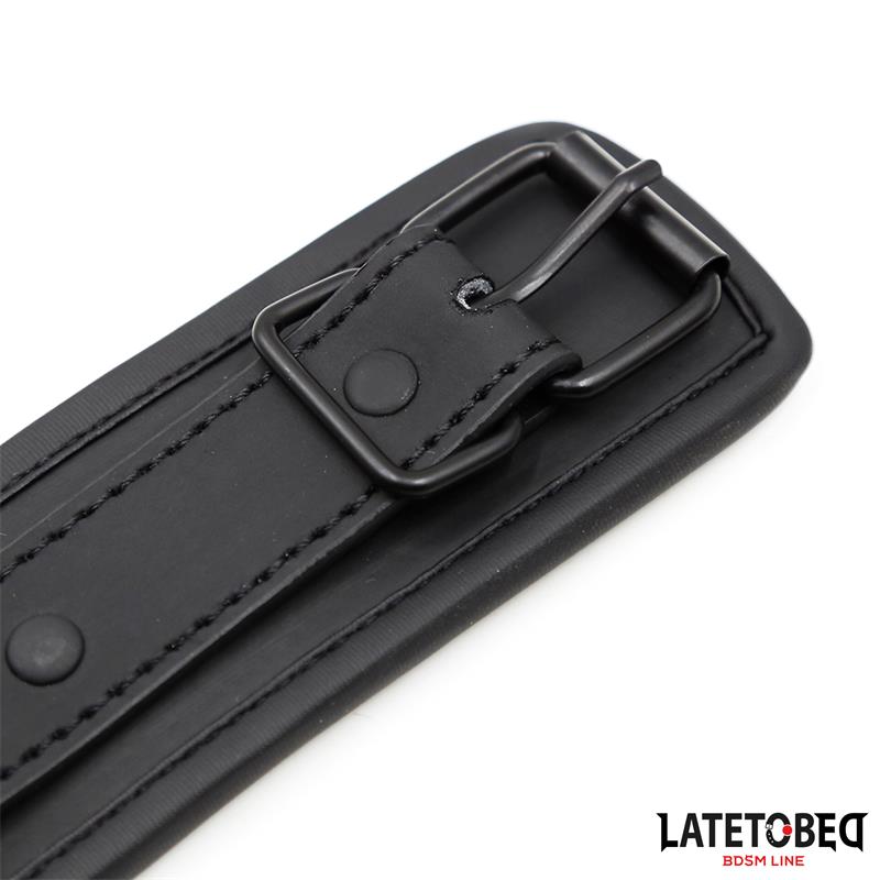 Set Collar y Correa Neopreno Negro - Imagen 6