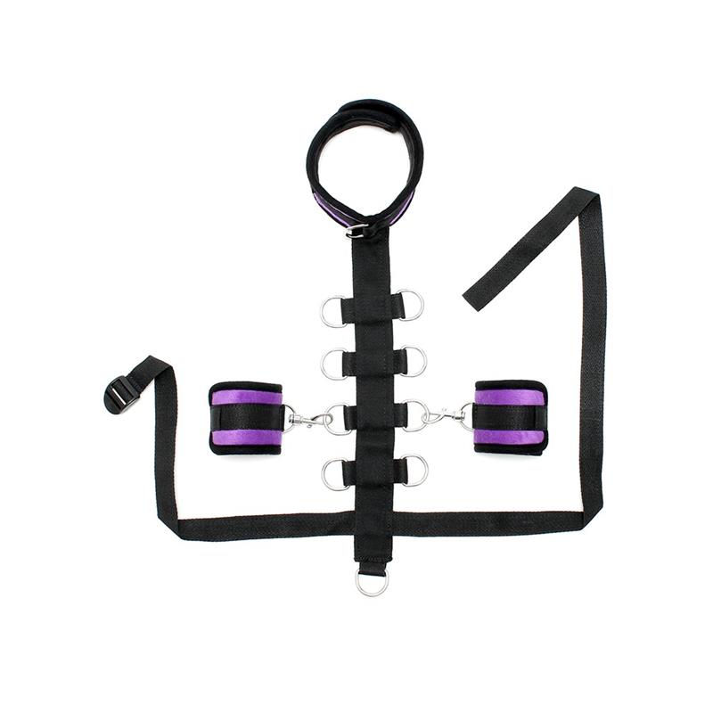 Set Collar y Esposas Purpura - Imagen 3