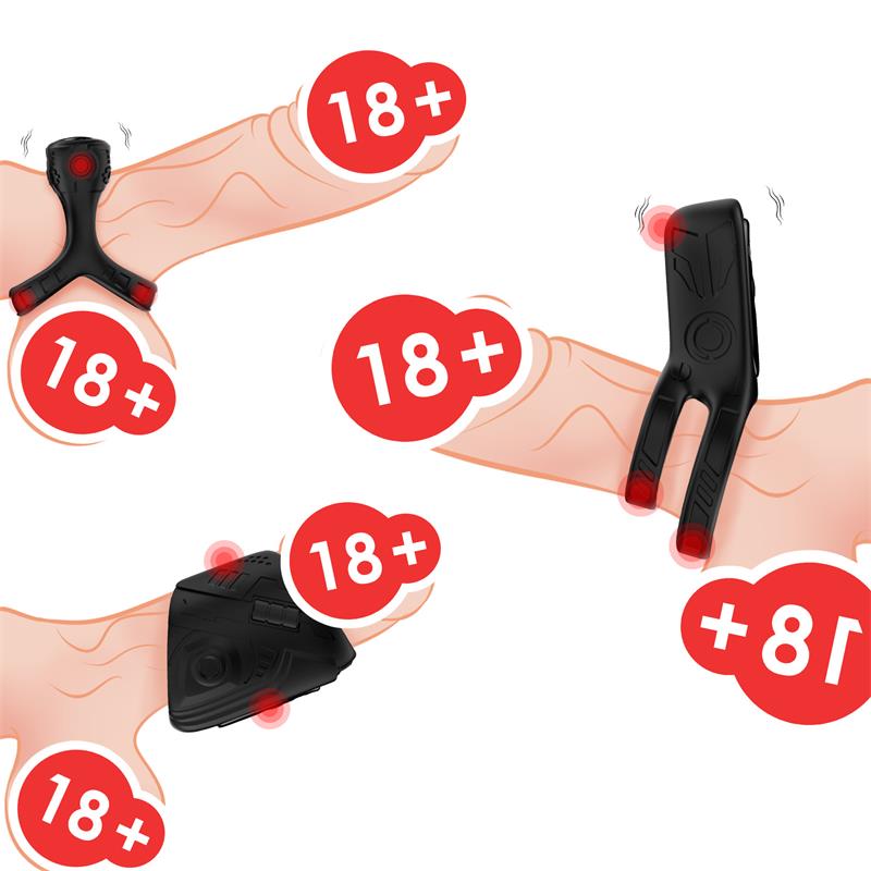 Set de Anillo para el Pene y Masturbador - Imagen 8