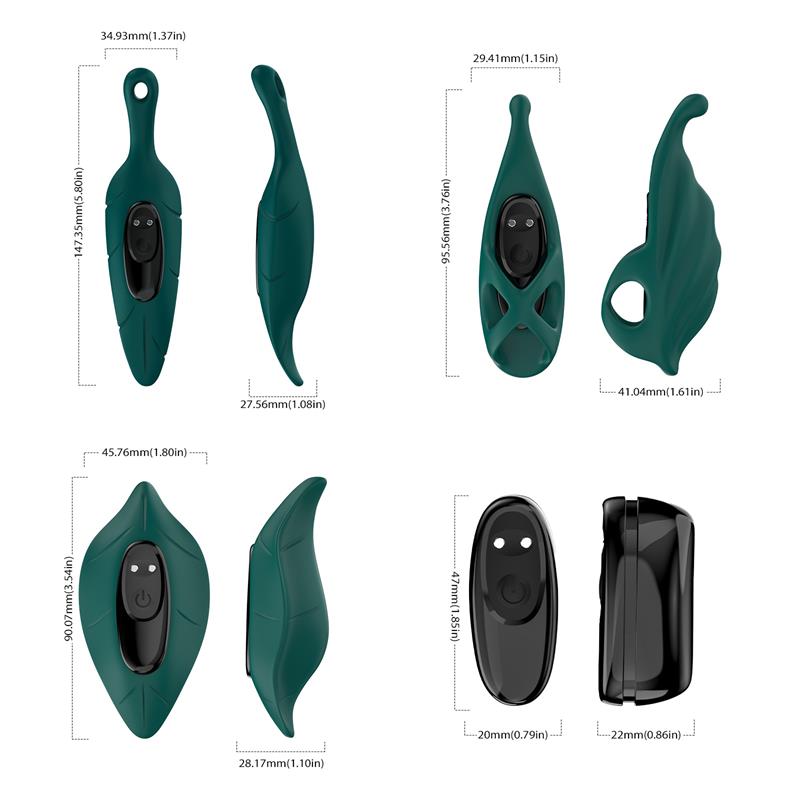 Set de Vibrador y Fundas - Imagen 8