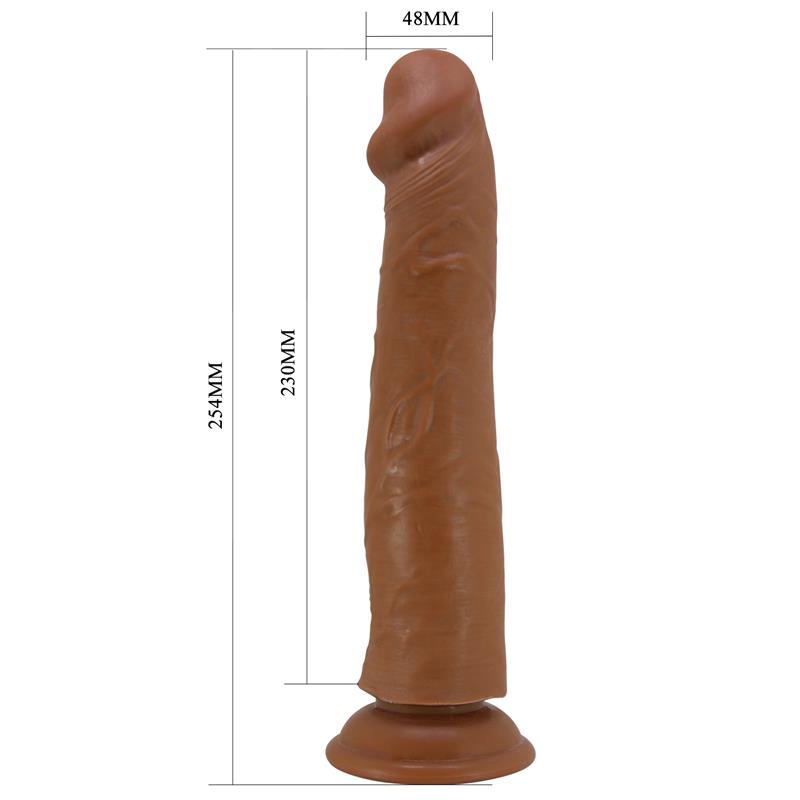 Sharife Dildo con Piel Deslizante-Retractil 25 cm - Imagen 8