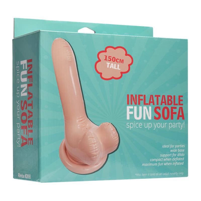 Sofa Hinchable Spice Up Your Party 150 CM - Imagen 5
